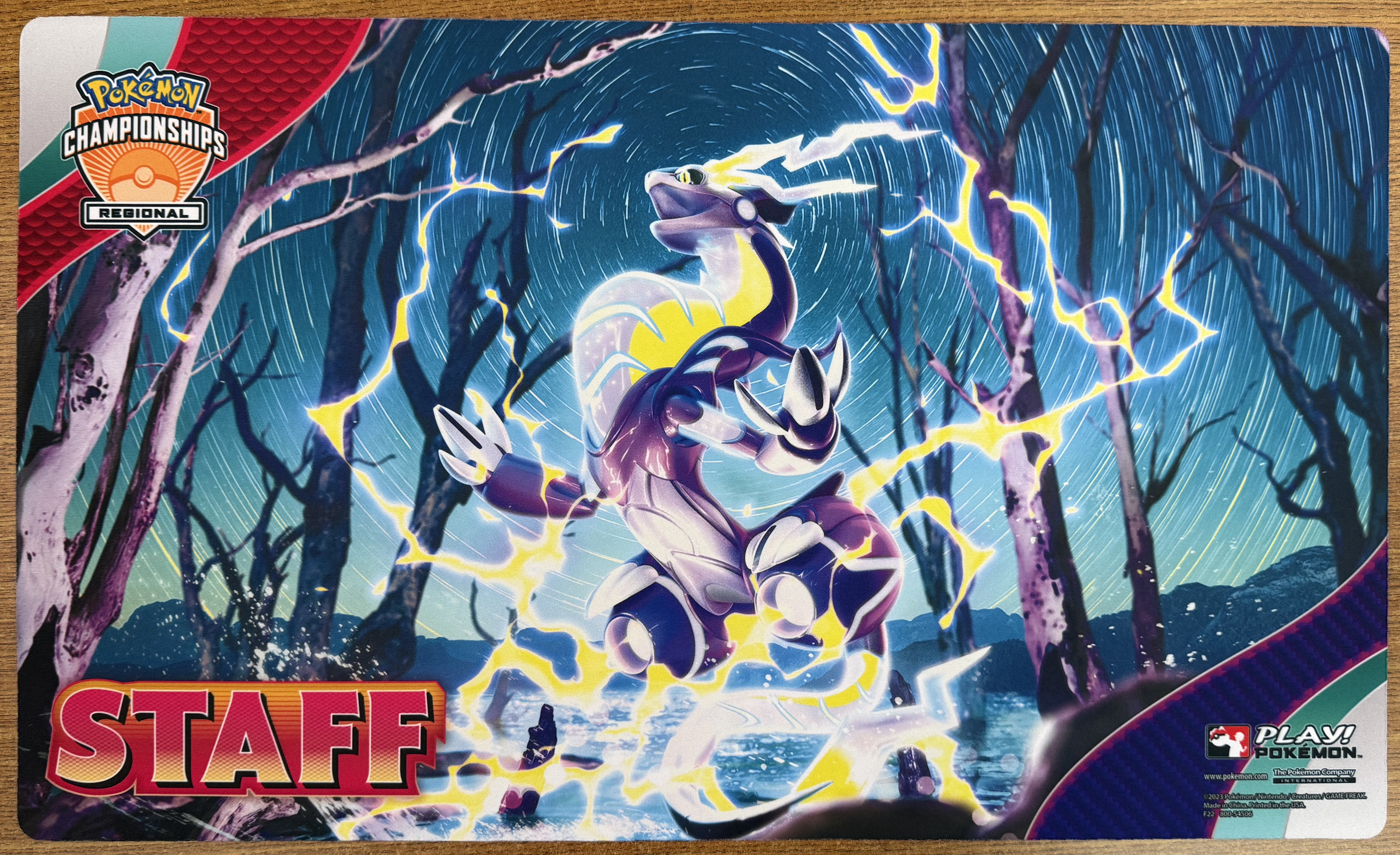 Miraidon Staff Playmat